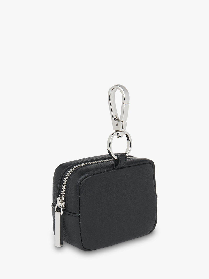 Whistles leather mini bag keyring, imported from the UK