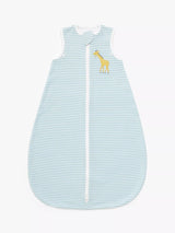 John Lewis John Lewis Stripe Giraffe Baby Sleeping Bag 0.5 Tog Blue- Buy online at McGrocer