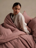 Bedfolk 100% Linen Super King Pillowcase Pair, L75 x W50cm