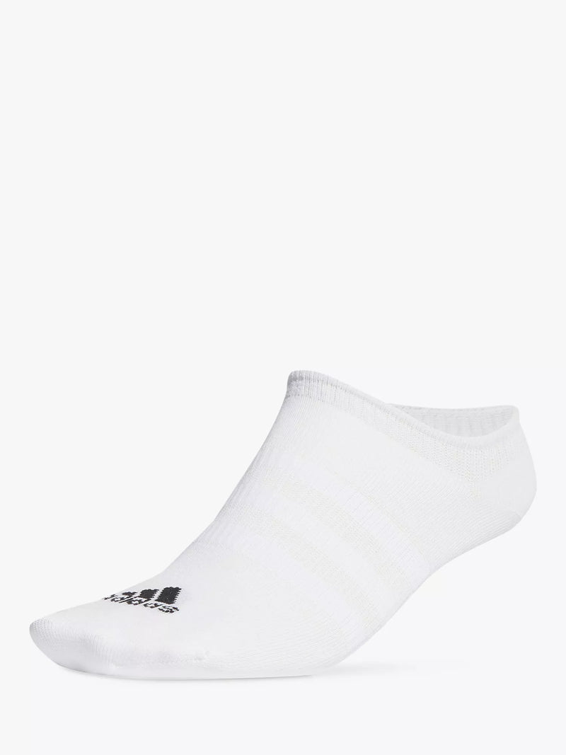 adidas Thin and Light No-Show Socks Pack of 3