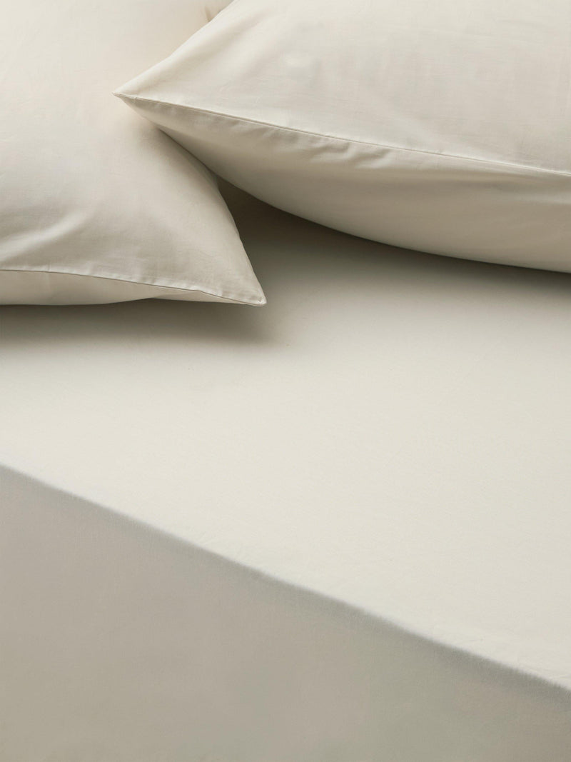 John Lewis pure cotton percale fitted sheet Steel, UK version