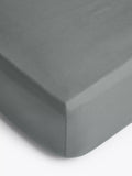 John Lewis pure cotton percale fitted sheet Steel, UK version