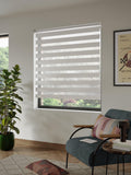 John Lewis day and night roller blind in white, UK version
