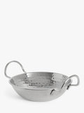 John Lewis rustfritt stål Balti-skål sølv 450 ml, UK-versjon