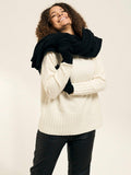 Truly cashmere knitted scarf 100% cashmere (British brand)