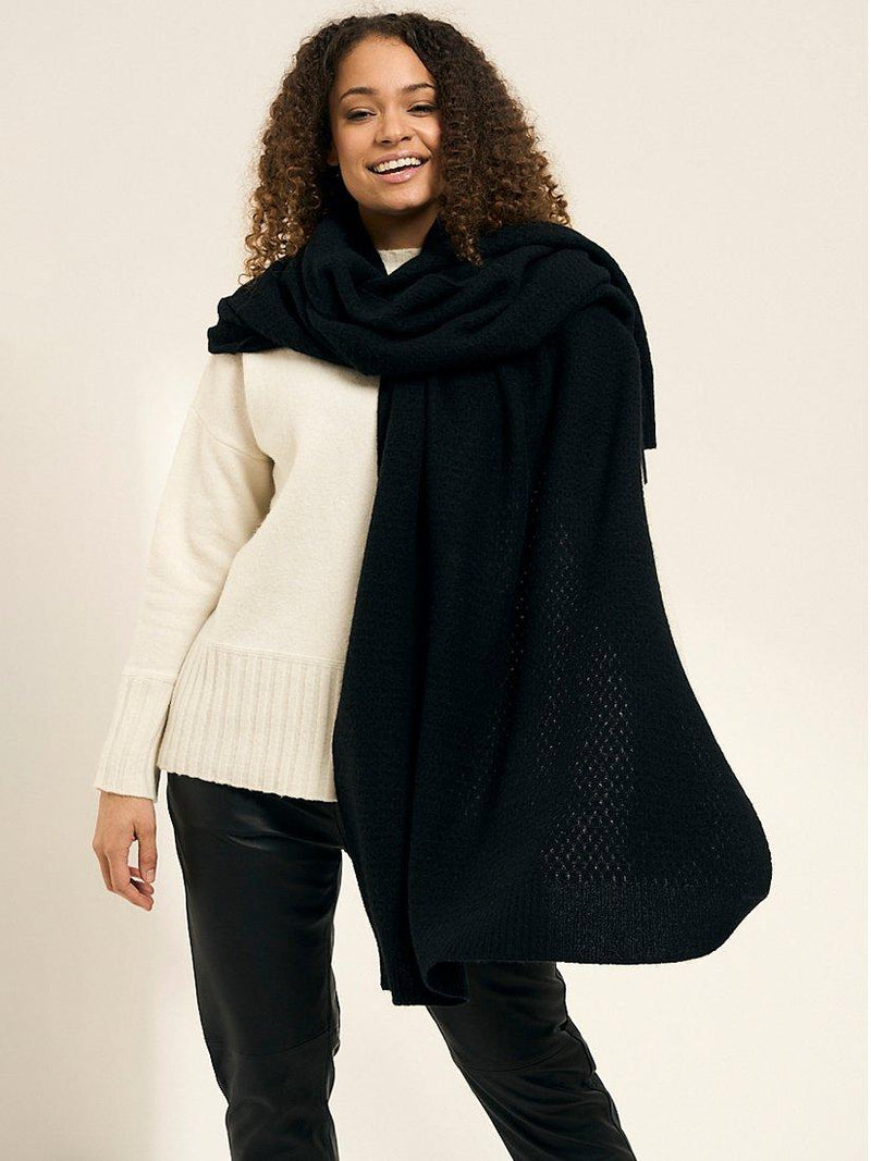 Truly cashmere knitted scarf 100% cashmere (British brand)