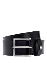 John Lewis HUGO BOSS Flag Buckle Leather Belt- Buy online at McGrocer