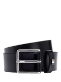 BOSS flag buckle leather belt - British product