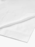 Egyptian cotton percale flat sheet with 400 thread count, UK version