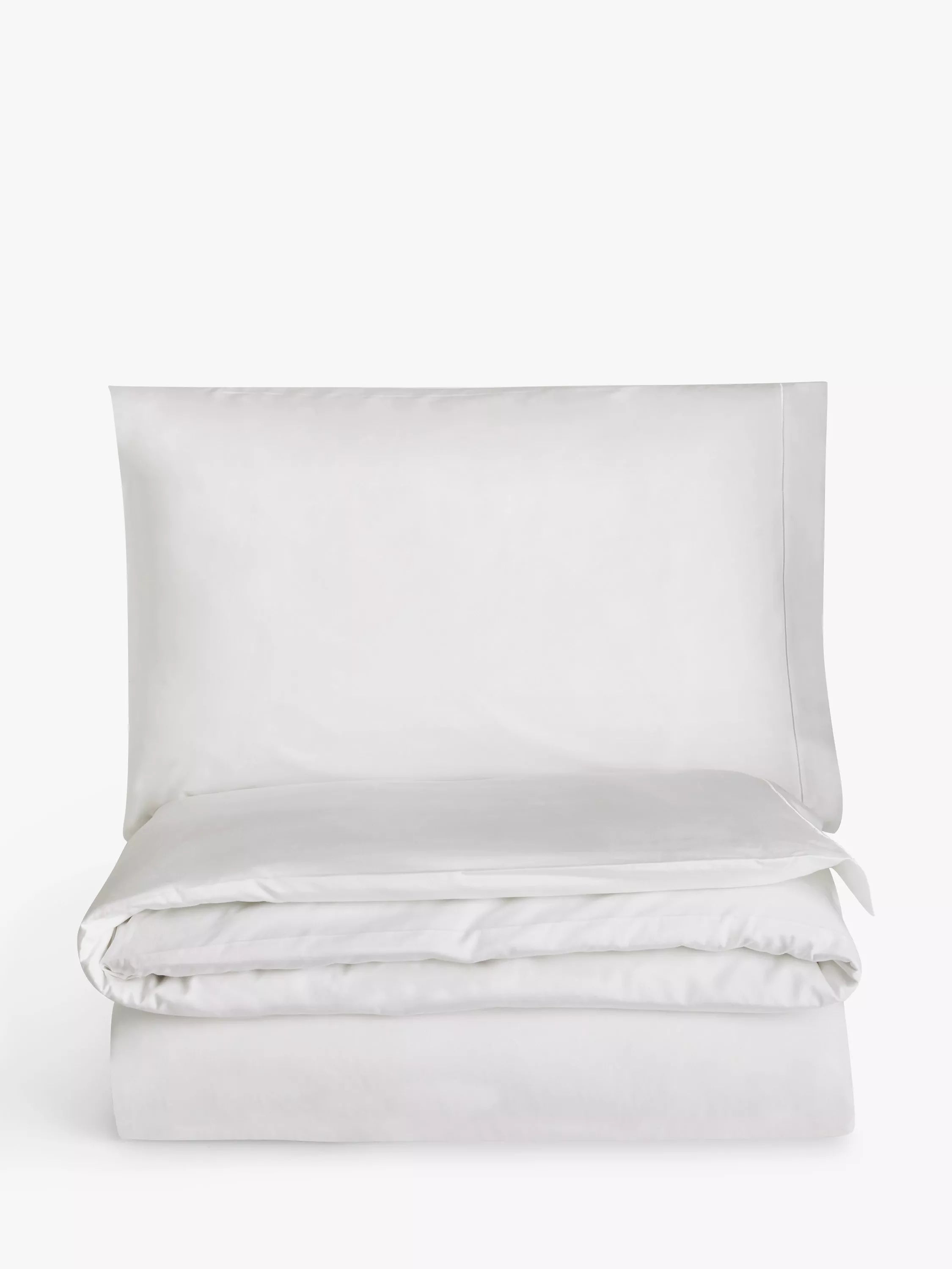 John Lewis Crisp & Fresh Egyptian Cotton Percale 400 Thread Count  Bedding - McGrocer