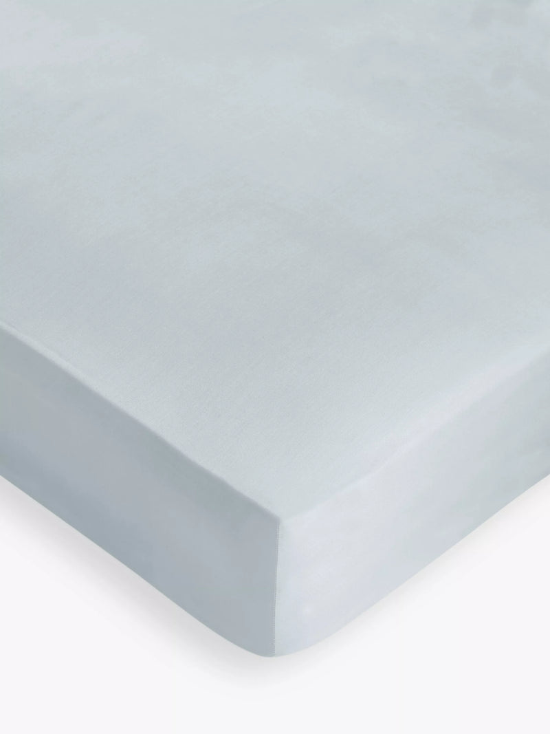 John Lewis Soft & Silky Egyptian Cotton Sateen 400 Thread Count Deep Fitted Double Sheet