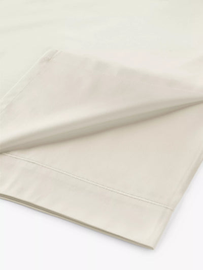 John Lewis John Lewis Soft & Silky Egyptian Cotton Sateen 400 Thread Count Flat Sheet- Buy online at McGrocer