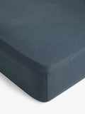 John Lewis Washed Linen Fitted Sheet Double