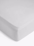 John Lewis Washed Linen Fitted Sheet Double