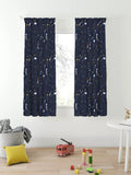 John Lewis Shooting Stars children's curtains blackout lined, imported from the UK