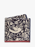 Morris & Co. Strawberry Thief Towels - Blue Bath Sheet