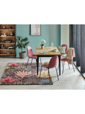 Harlequin Yusani rug cerise 200x140cm, imported from the UK