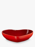 Le Creuset heart-shaped stoneware cereal bowl 20cm, UK version