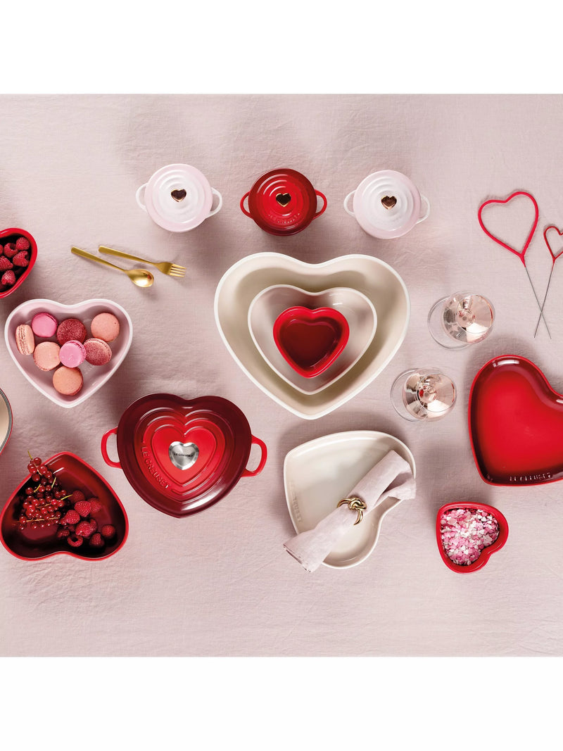 Le Creuset heart-shaped stoneware cereal bowl 20cm, UK version