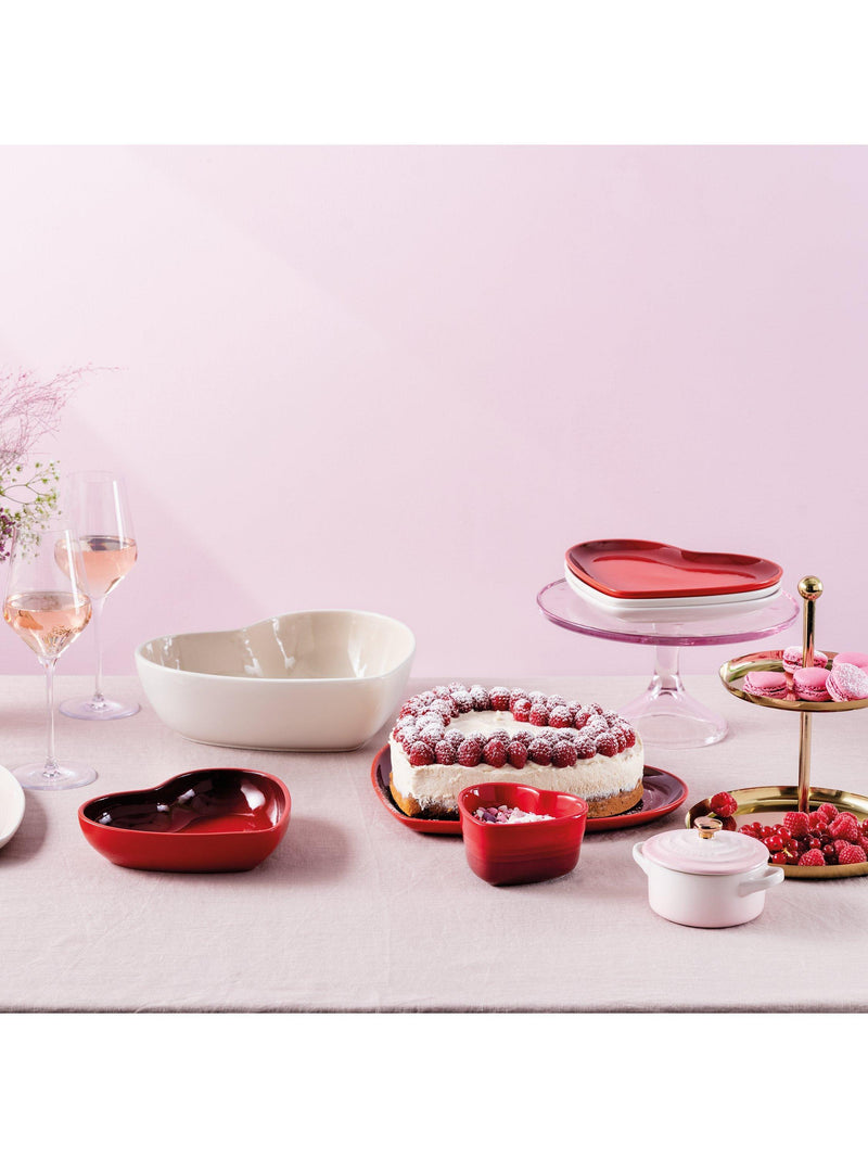 Le Creuset heart-shaped stoneware cereal bowl 20cm, UK version
