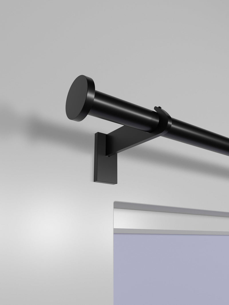John Lewis eyelet curtain pole with disc finial 25mm (British brand)
