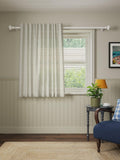 John Lewis Burnout Geometric Voile Panel White 229x140cm, imported from the UK