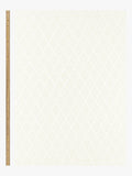 John Lewis Burnout Geometric Voile Panel White 229x140cm, imported from the UK