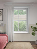 John Lewis sheer voile panel white 137x140cm (British brand)
