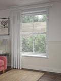 John Lewis sheer voile panel white 137x140cm (British brand)