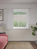 John Lewis sheer voile panel white 137x140cm (British brand)