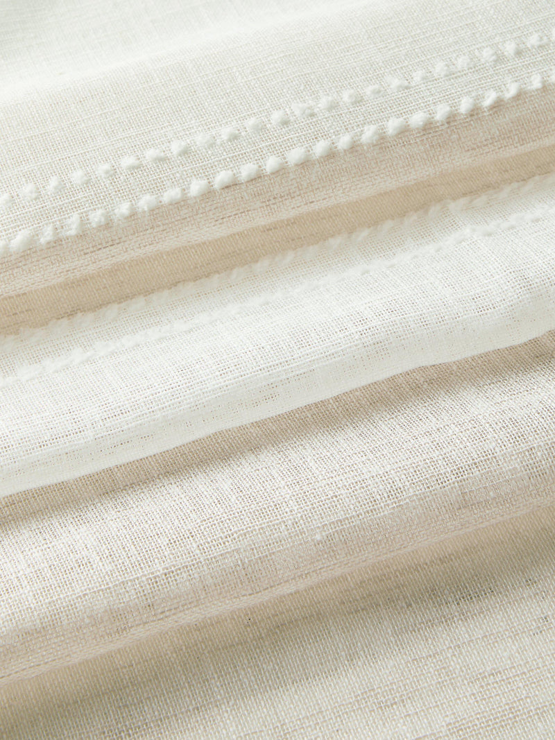 John Lewis wide stripe voile panel 229x140cm, imported from the UK