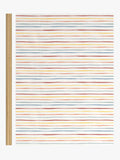 John Lewis Wobbly Stripe blackout roller blind multi - British product