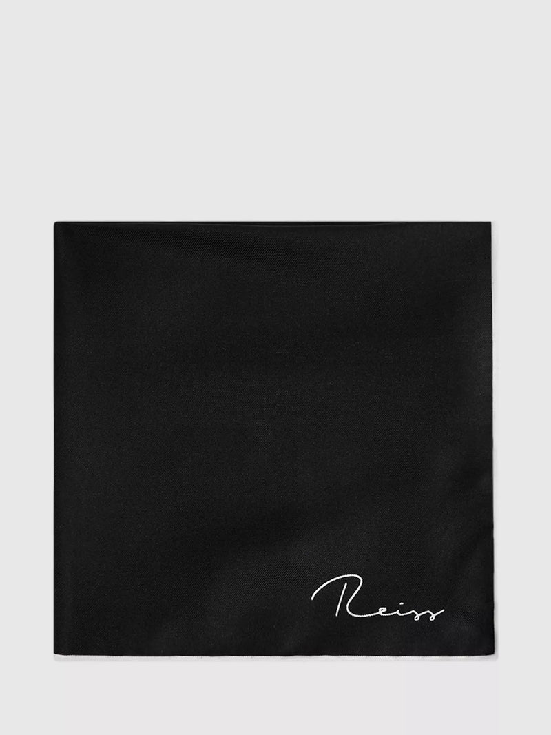 Reiss Ceremony Silk Pocket Square