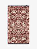 Morris & Co Strawberry Thief Towels 90x50cm, imported from the UK