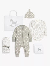 John Lewis The Little Tailor Welcome Little Baby Gift Set 4-Piece White Woodland- Buy online at McGrocer