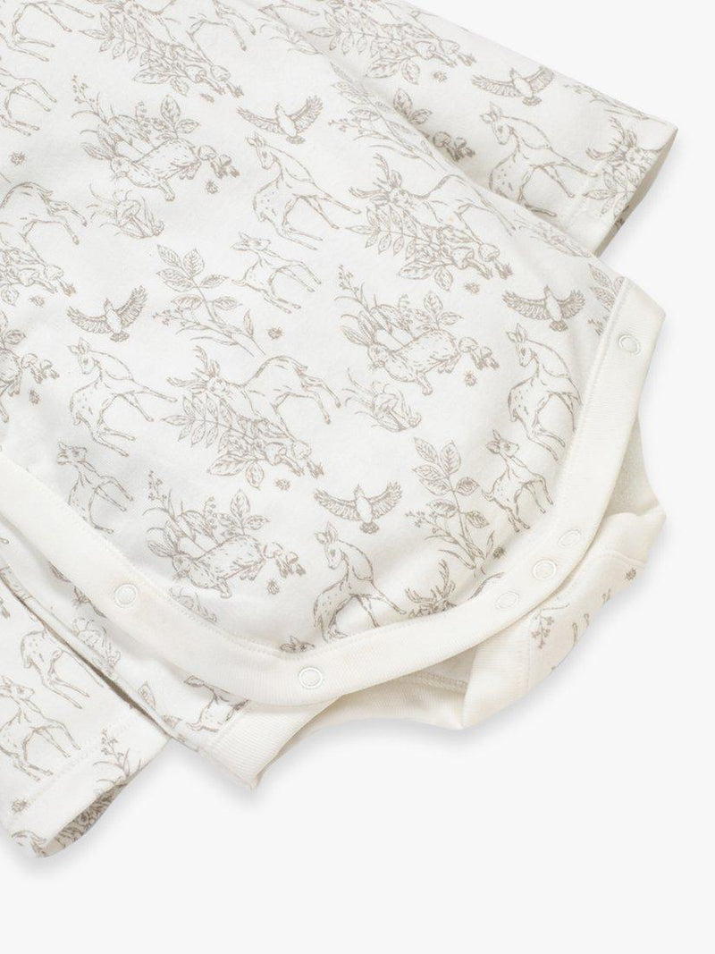 The Little Tailor baby gift set White Woodland 4 pieces, UK version