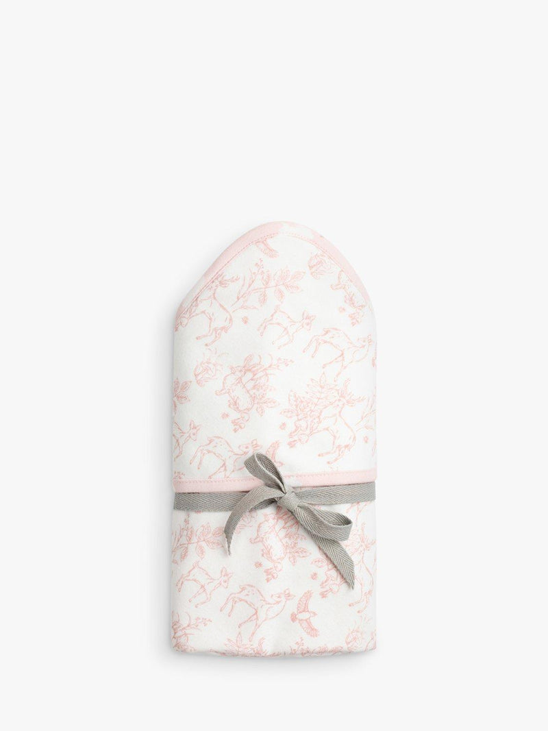 The Little Tailor baby gift set pink woodland 4 pieces - British product