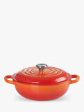 Le Creuset cast iron round casserole soup pot, UK version