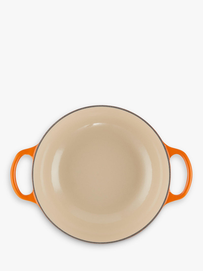 Le Creuset cast iron round casserole soup pot, UK version