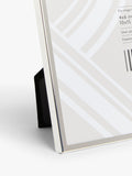 John Lewis Daya silver plated photo frame 6x8 inches, UK version