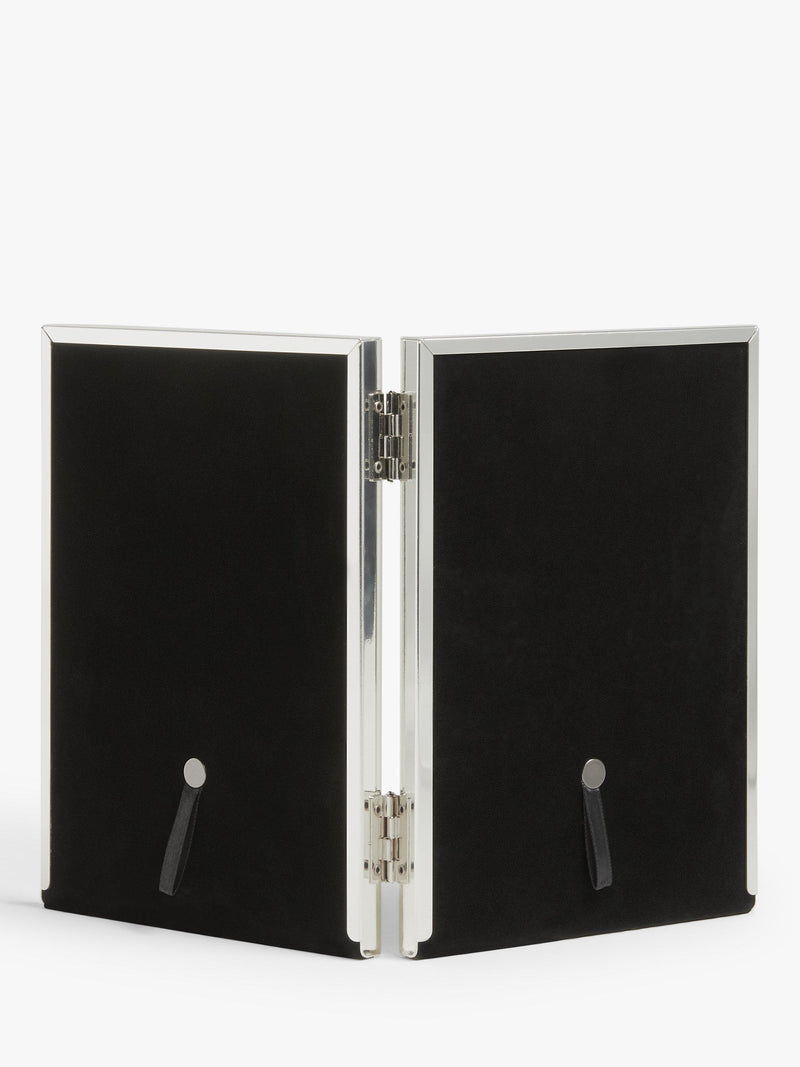 John Lewis Daya double photo frame silver plated portrait, UK version