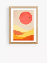 John Lewis EAST END PRINTS Kubistika 'Sweet Harmony' Framed Art Print 25x30cm- Buy online at McGrocer