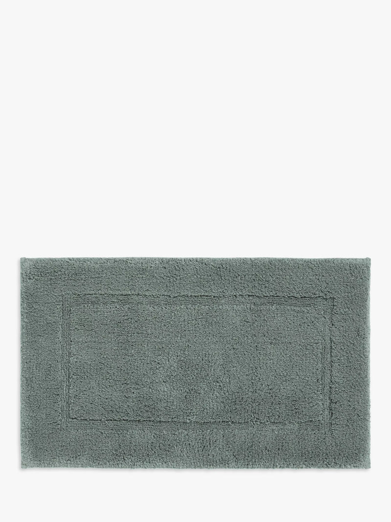 John Lewis Micro-Fresh Deep Pile Bath Mat, Rosemary, Large (L60 x W100cm)
