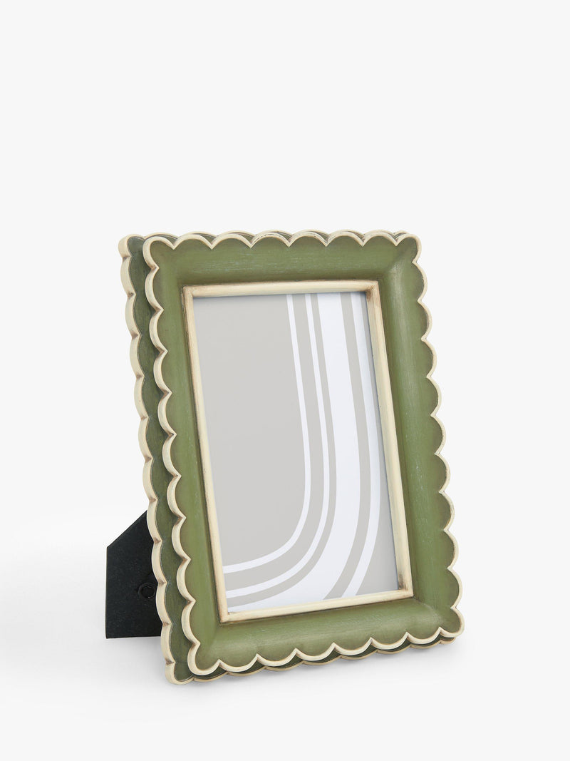 John Lewis Scallop Hand Painted Photo Frame, UK version