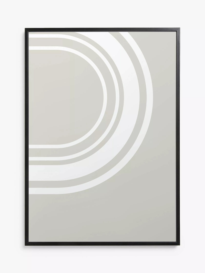 John Lewis black aluminium poster frame, UK version
