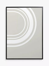 John Lewis John Lewis Aluminium Poster Frame Black Wall-Mountable- Buy online at McGrocer