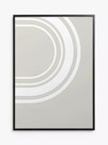 John Lewis black aluminium poster frame, UK version