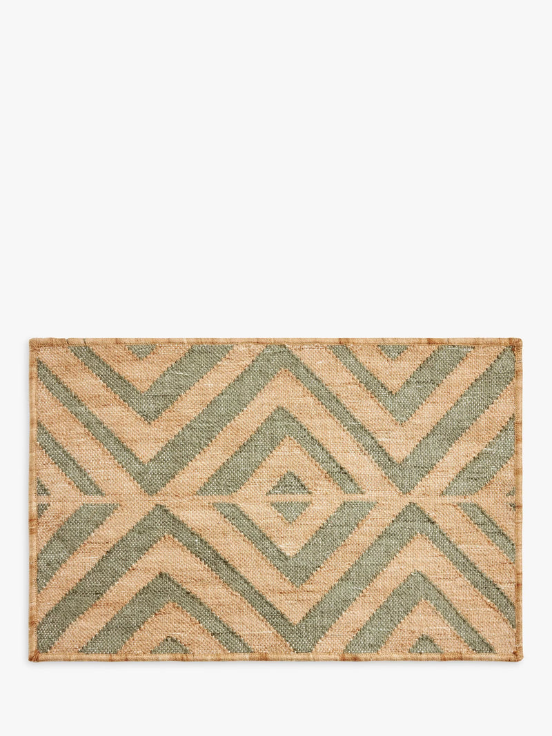 John Lewis irregular triangles door mat 60x40cm, UK version