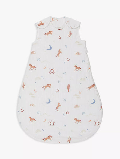 John Lewis John Lewis Giddy Up Baby Sleeping Bag 2.5 Tog Cream- Buy online at McGrocer
