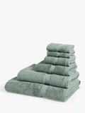 John Lewis Egyptian Cotton Guest Towel, Sage